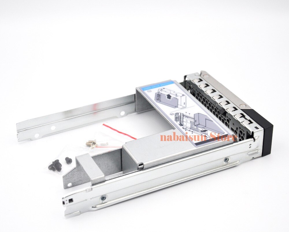 plateau Adattatore X7K8W + 9w8c4 2.5 "à 3.5" pour serveur POWEREDGE R740 R740xd R940 3.5 "incl. Adaptateur disque dur 2.5"