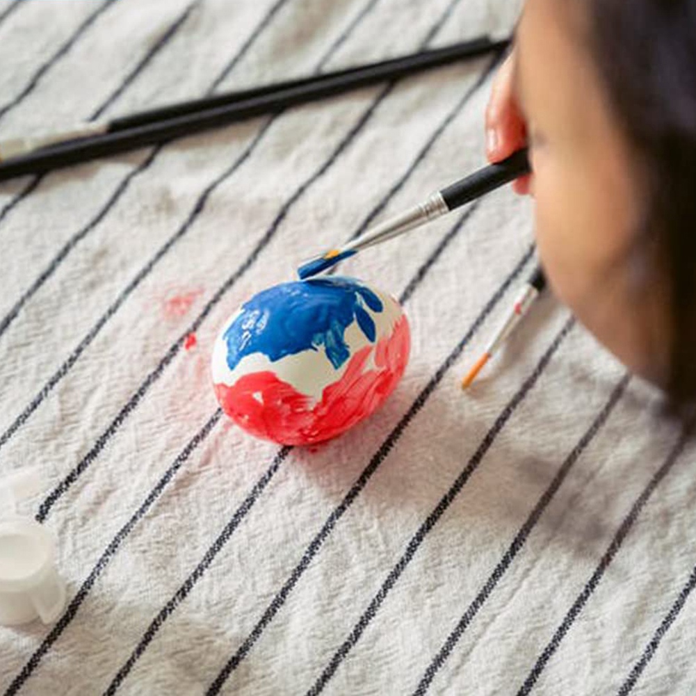 12 Pack 3 Inch Easter Foam Egg White Styrofoam Egg Craft Egg Foam Natural Polystyrene Egg Foam Handmade Egg Ball