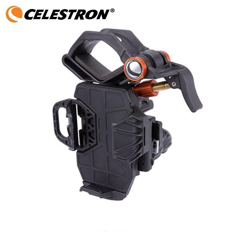Celestron NexYZ – adaptateur universel pour Smartphone à 3 axes, montage sur téléphone portable, télescope astronomique, jumelles, objectifs de repérage