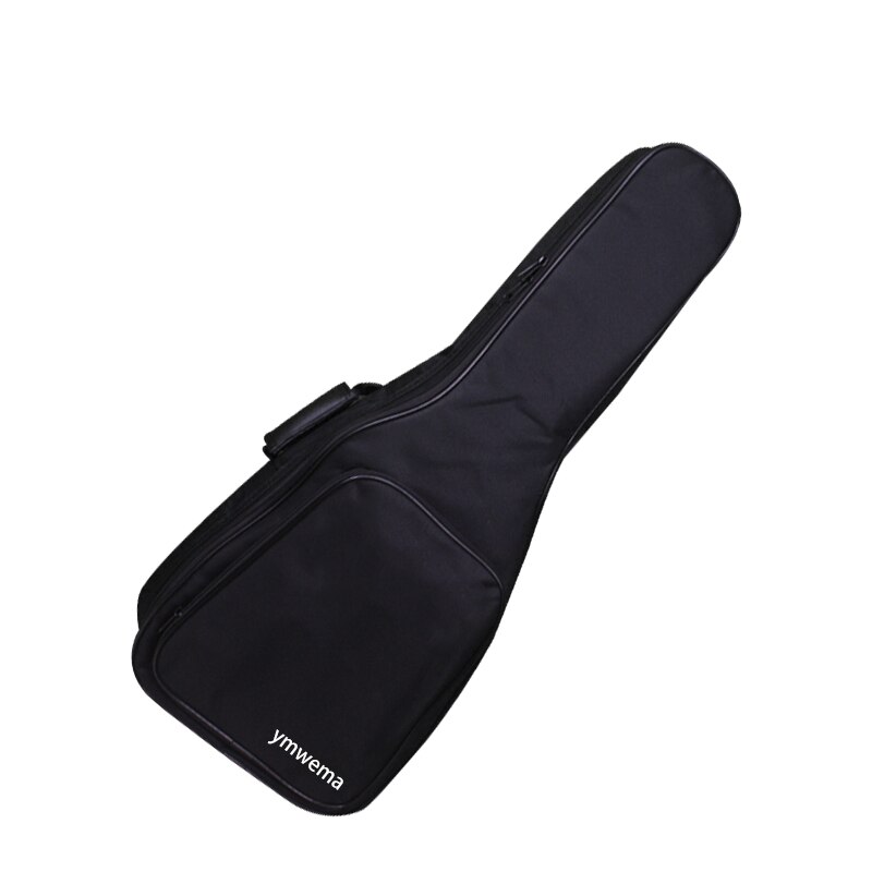 Funda para guitarra acústica 600D, 34/41 pulgadas, impermeable, tela Oxford, 5 MM, algodón, correas dobles, acolchada, mochila para guitarra