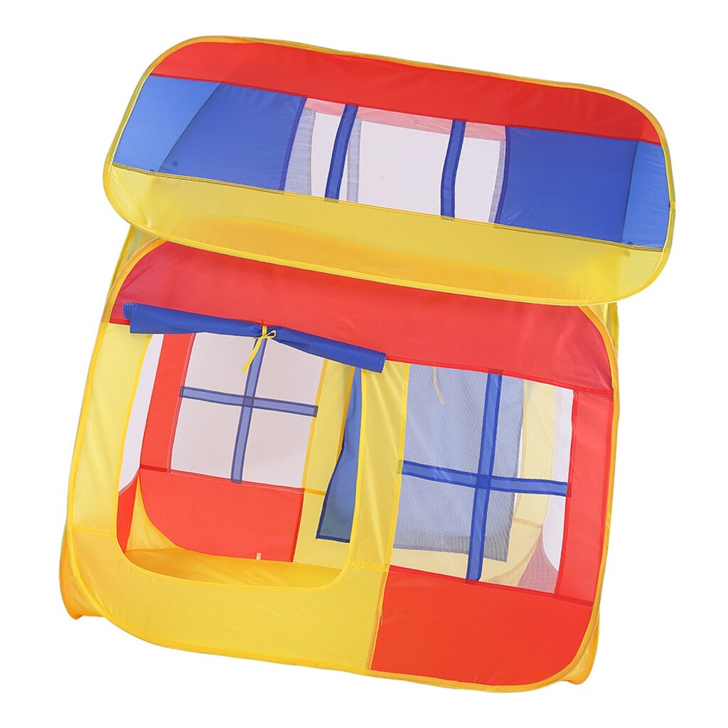 Tri-colore della Casa del Gioco su Tenda del Gioco per I Bambini Al Coperto Giochi tutto'aperto
