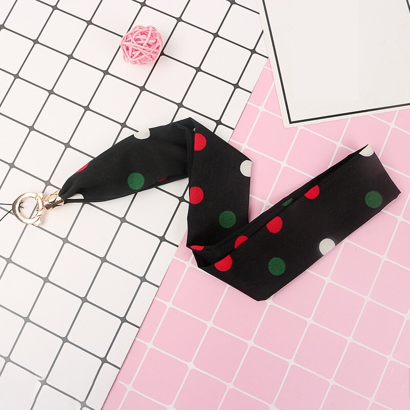 Mobiele, op maat gemaakte zijden lanyard, nekband voor sleutelkaart, telefoonkoord, polsband, handsleutelkoord, ketting, telefoonhouder, touw: 9