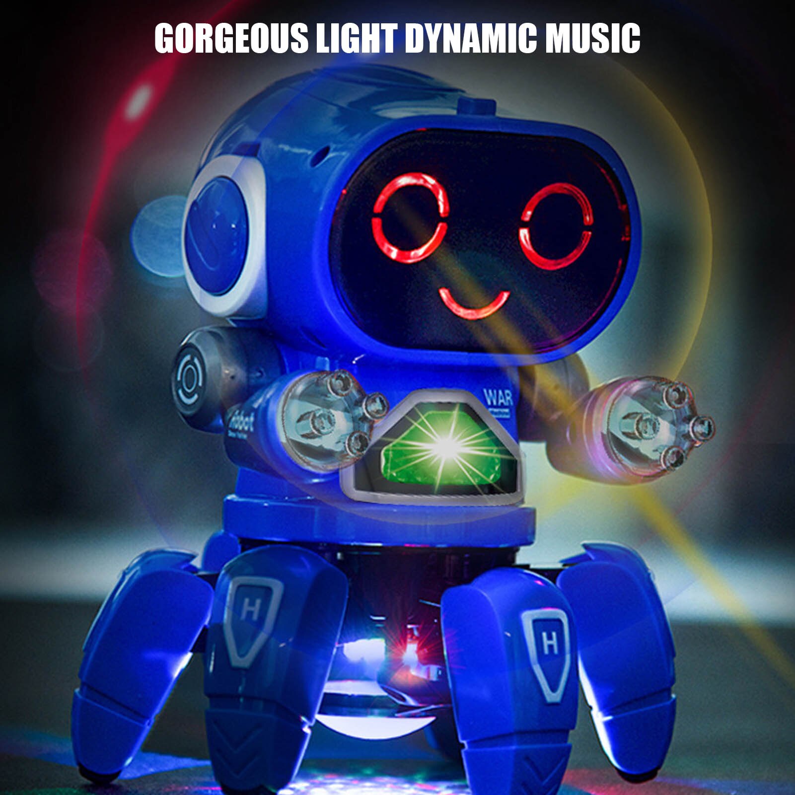 Dance Voice Smart Robots Command Languages Versions Touch Control Toys Interactive Robot Cute Toy for Kids