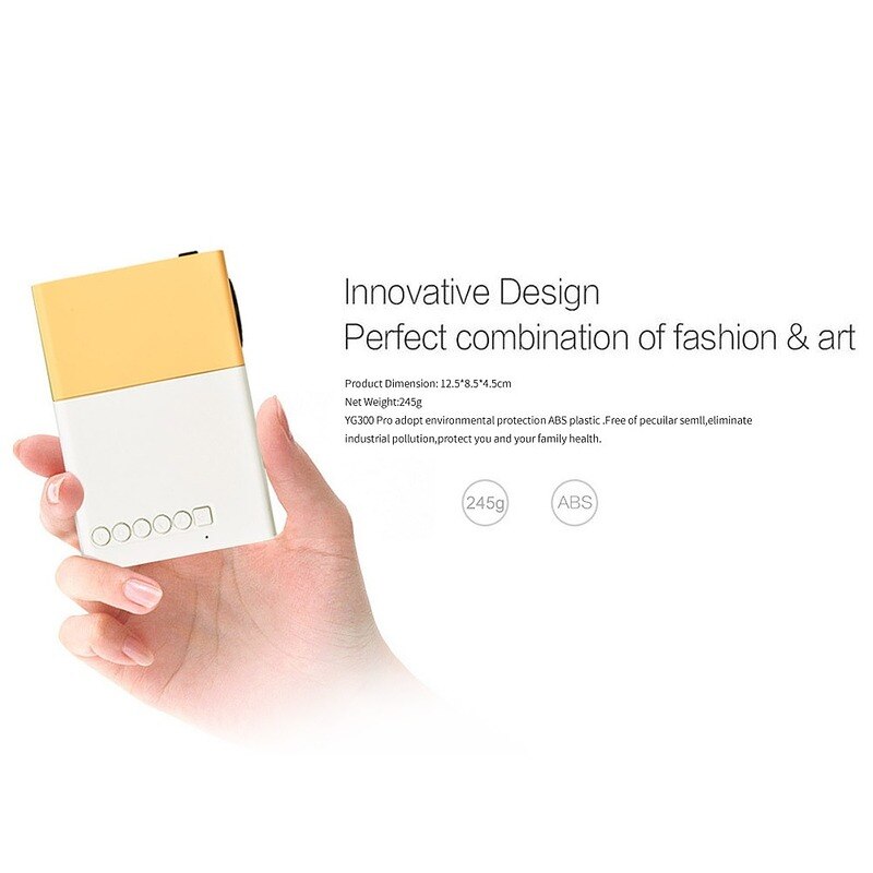 Wireless connection to mobile phone micro projector Audio Portable Projector mini projector for smartphone Home Media