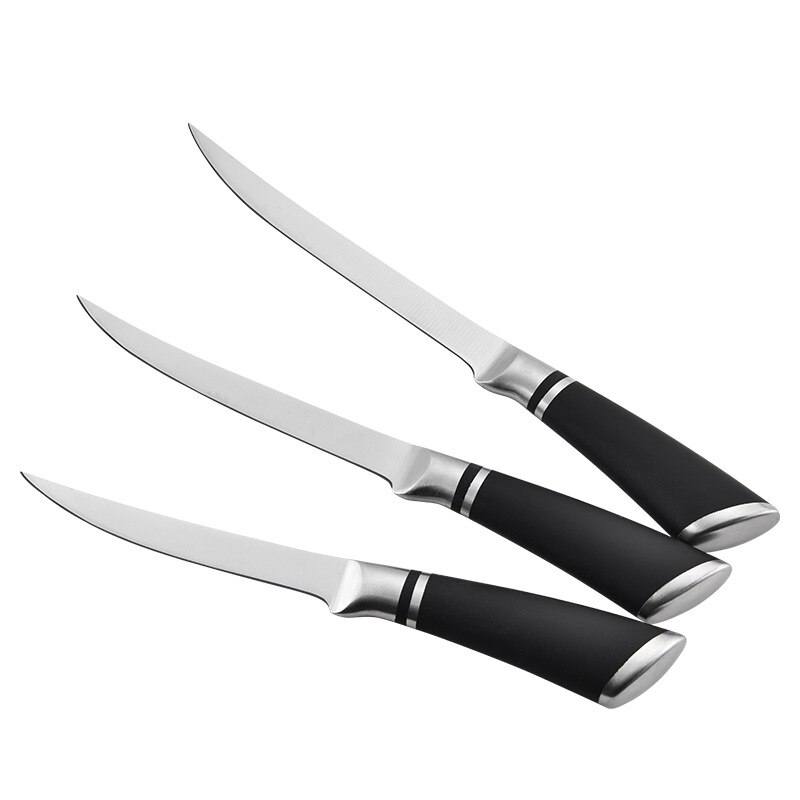 Couteau à désosser à lame tranchante couteau de cuisine en acier à haute teneur en carbone pour le filage de poisson