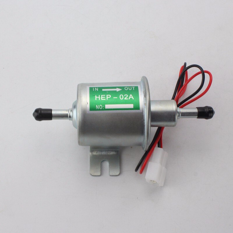 Electric fuel pump Car 12V diesel petro gasoline fuel pump fuel supply low pressure HEP-02A fuel pump types 12V sliver