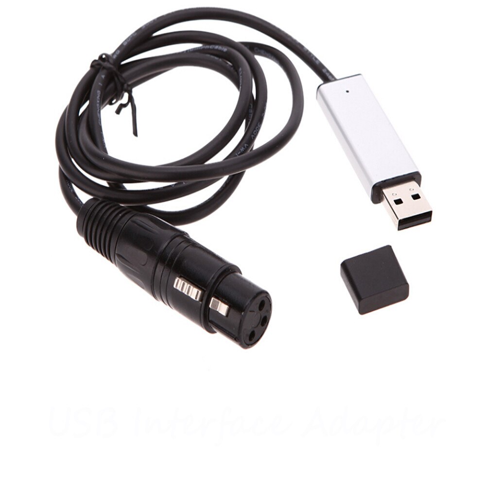 USB to DMX Interface Adapter Controller DMX512 Computer StageLighting