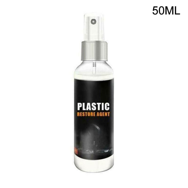 30/50ML Interior Plastic Plastic Parts Wax Retreading Agent Renewed Plastic Restore Coating Paste Maintenance Agent Car Cleaner: 50ML