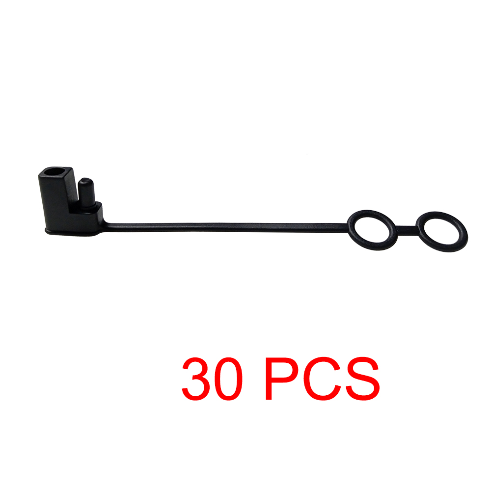 SAE Dust Cap(Upgrade) 2 Pin Plug Replacement Rubber Waterproof Cover Lid Top Protect SAE Solar Motor Connector Adapter: WHITE