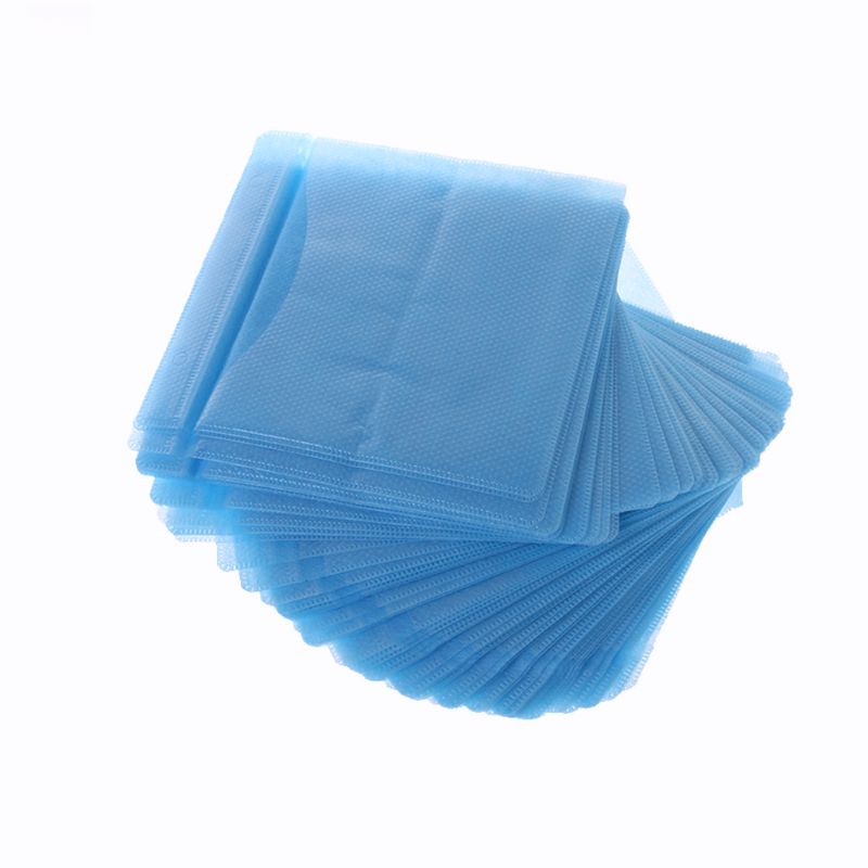 100- piece dvd double-sided cover storage case pp bag cover envelope holder storage bag pp bag for cd/dvd discs
