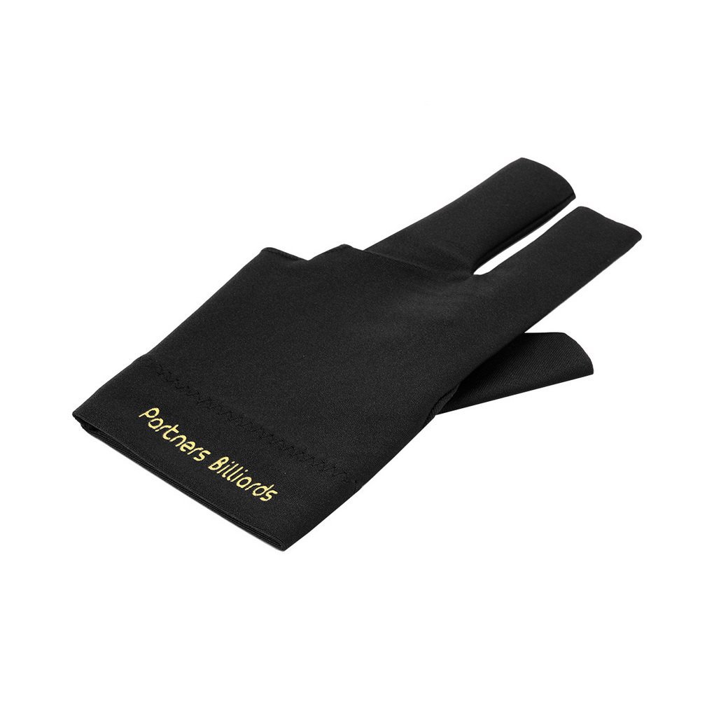 Spandex Snooker Biljart Cue Handschoen Zwembad Linkerhand Open Drie Vinger Accessoire Collectie: black