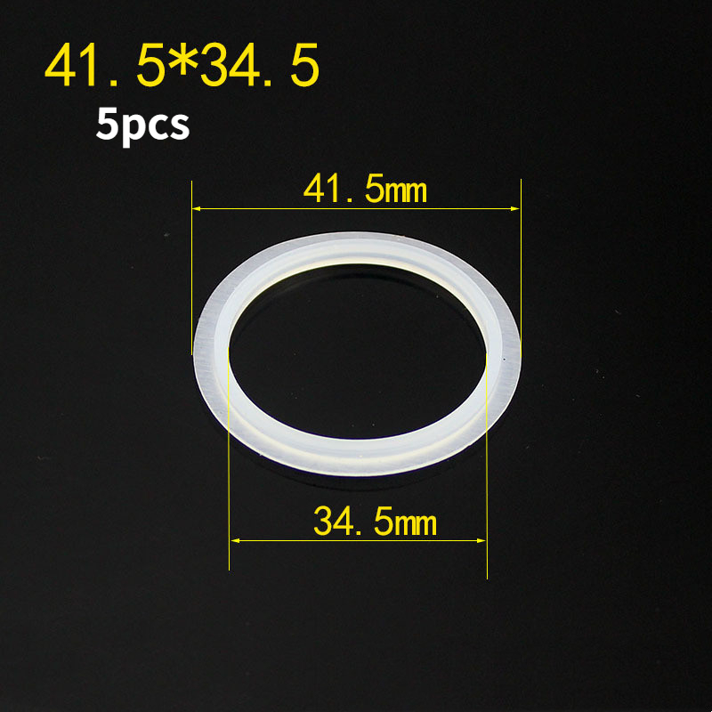 Bague d'étanchéité de vidange en Silicone, joint Anti-fuite, joint de remplacement pour baignoire, évier, bouchon Pop-Up, joint de rondelle, accessoires de bain: Nickel