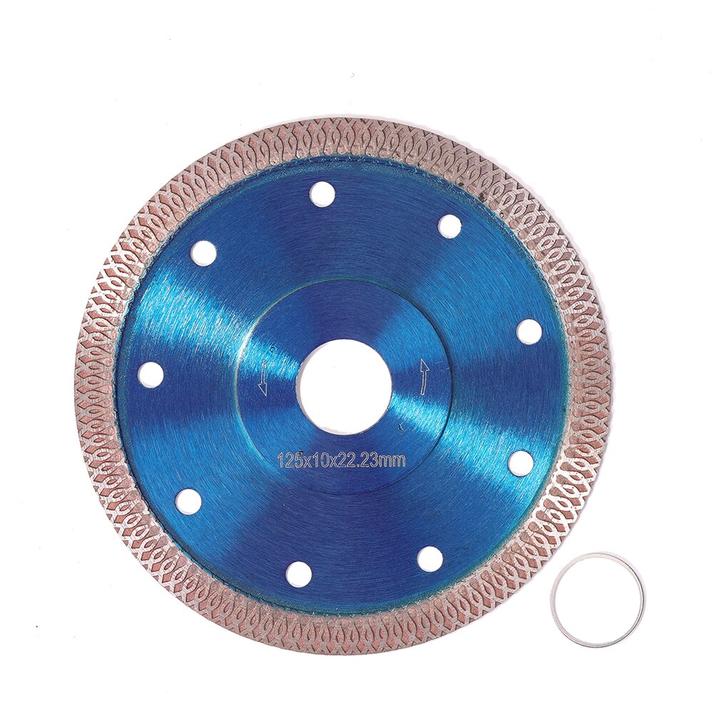 105/115/125Mm Diamant Zaagbladen Snijden Hout Zaag Wiel Schijf Multitool Cutter Haakse Slijper Voor Tegel keramische Graniet Marmer: blue 125mm
