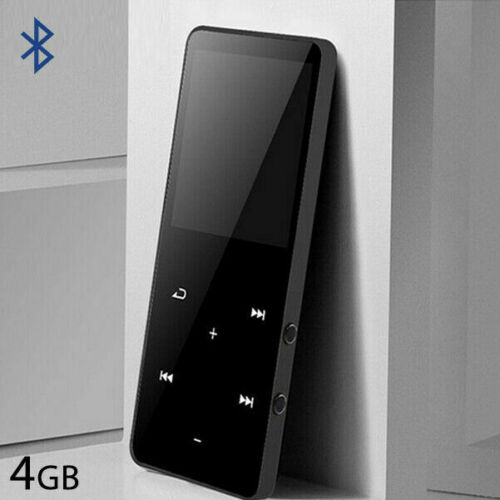 Bluetooth 4/8/16GB MP3 MP4 tecla táctil reproductor de música FM medios de alta fidelidad Radio Voz