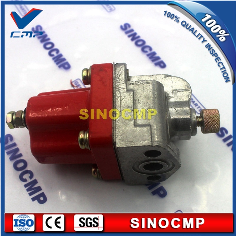 24v fuel stop solenoid switch 3018453, shut down, flameout solenoids for Cummins NTA855 K19 KT38 Heavy Equipment