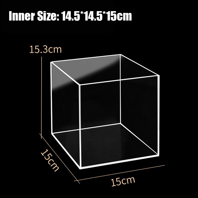 Présentoir en acrylique pour Aquarium de poissons Betta, présentoir multi-grille, , petit Aquarium, Isolation, tortue, paysage: 6
