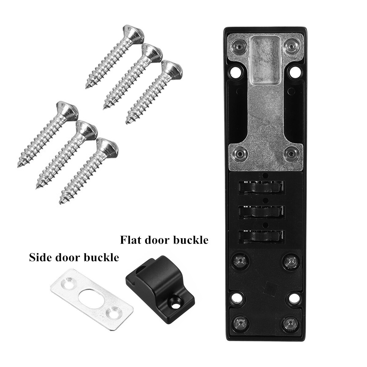 Door Bolt Lock Sliding Combination Code Resettable For Gate Shed Garage Cabinet Safety Black White for Horizontal Vertical