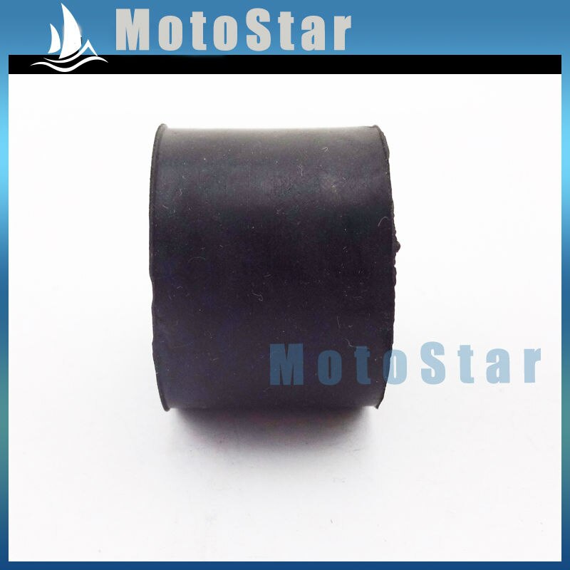 2x Motorcycle Rubber 10mm Zwart Keten Spanrol Roller Gids Voor Chinese Pit Trail Motor Dirt Bike