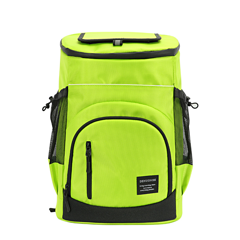 Zaino termico da campeggio zaino pranzo borsa isolata zaino per frigorifero isotermico borsa per porta alimenti borse da picnic grandi da 33 litri: verde