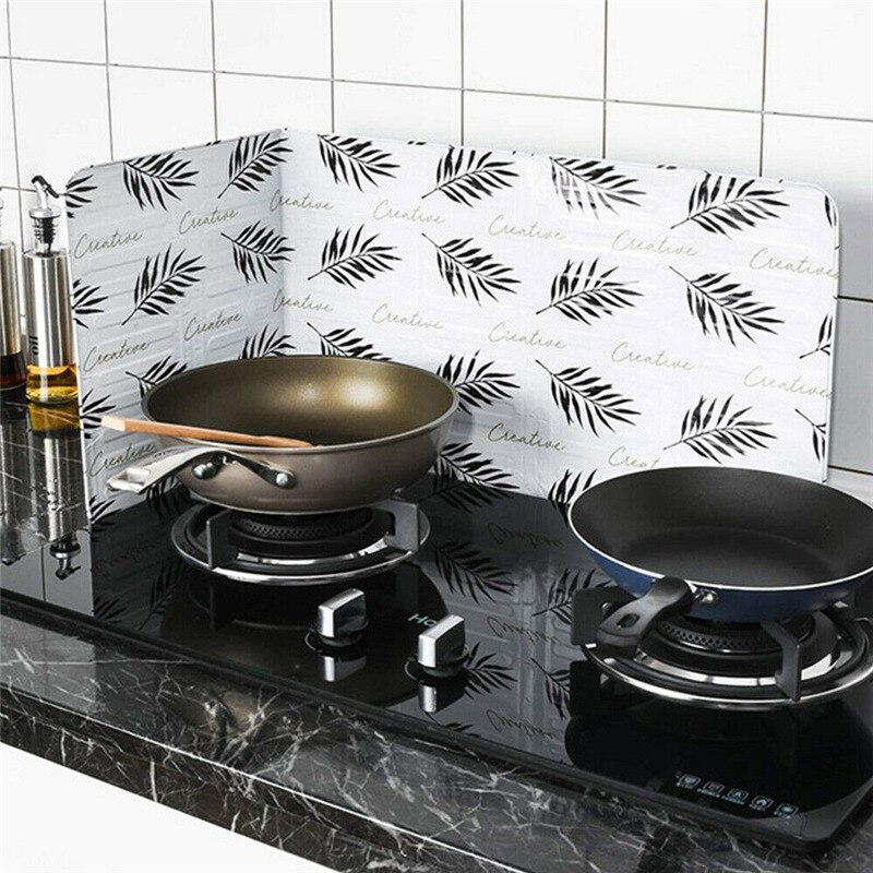 Estampado de Cactus, bloque de aceite de aluminio, protector antisalpicaduras de aceite, accesorios de cocina, utensilios de cocina