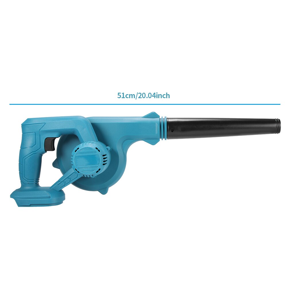 2 In 1 Cordless Electric Air Blower & Suction Handheld Leaf Computer Dust Collector Cleaner Power Tool For 18V Battery