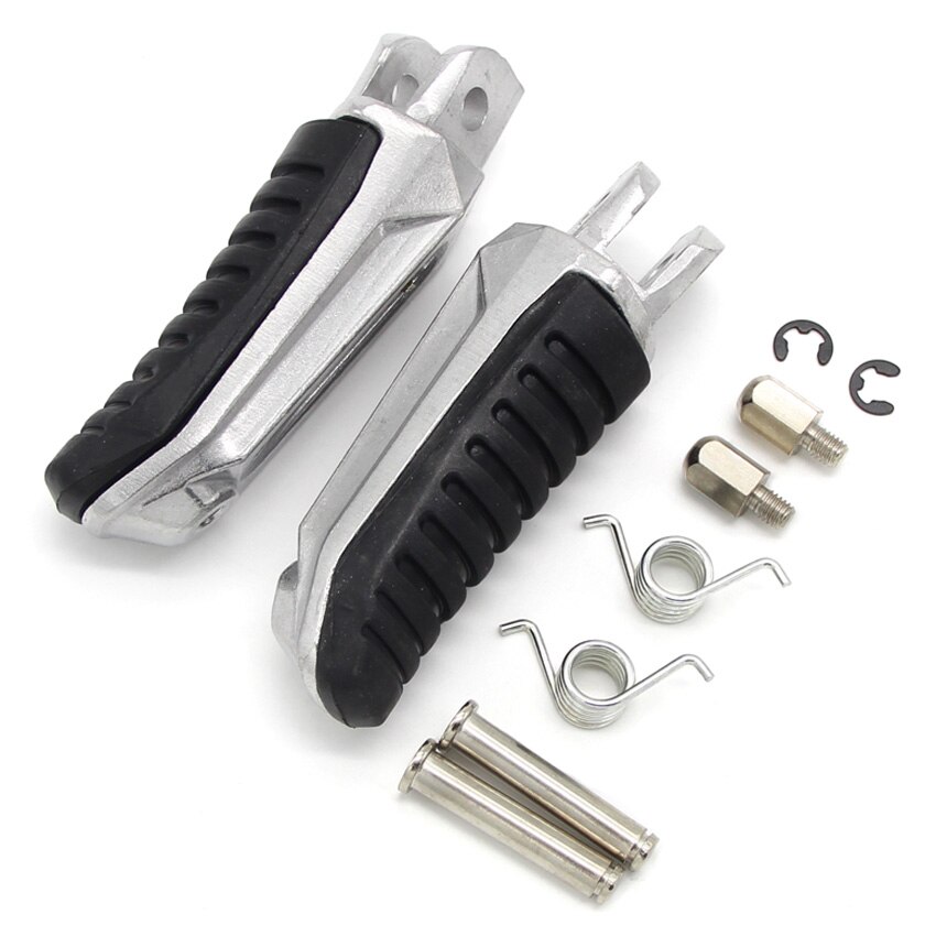 Pedales delanteros para motocicleta, reposapiés para Suzuki SFV650, Gladius, GSX1300R, Hayabusa, GSX1300, b-king, BK1300, GSX-R250, GSXR250
