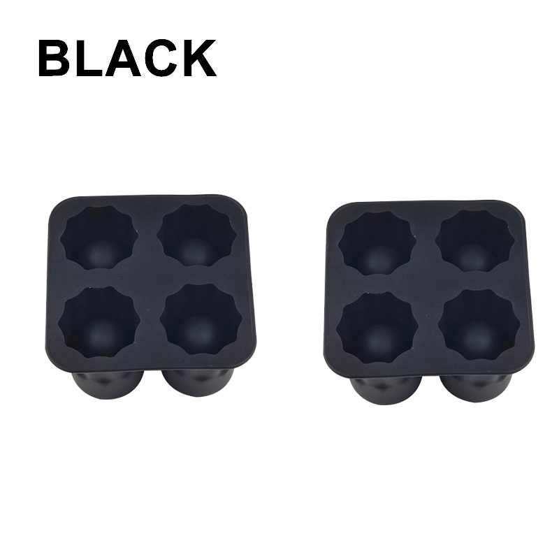 Ice Cup Cube Tray Mold Makes Shot Glasses Ice Mould Novelty Ice Cube Tray Summer Drinking Tool Ice Shot Glass Mold: GRAY
