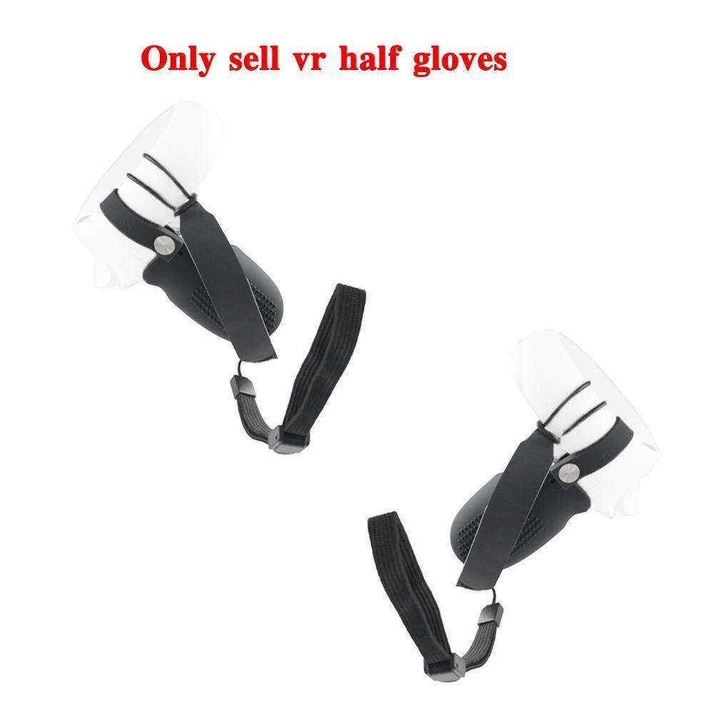 VR Half Gloves VR Accessories Protective Cover For Oculus Quest 2 VR Touch Controller Silicone Cover Skin Handle Grip