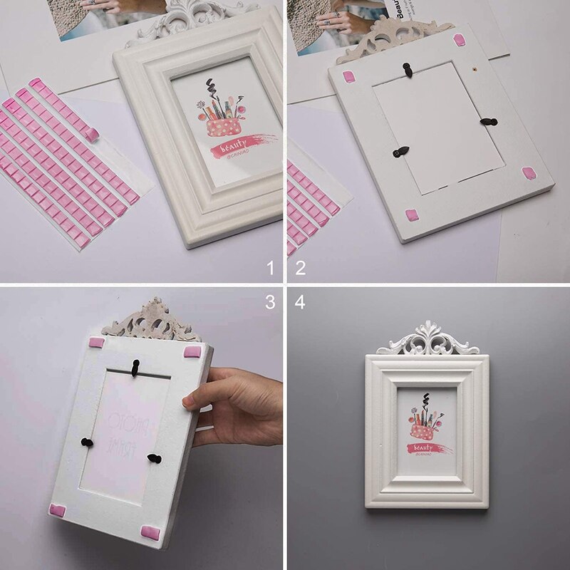 96 PCS Adhesive Poster Tacky Putty Sticky Non-Toxic Mounting Putty Reusable &amp; Removable Wall Safe Tack Putty (Pink)