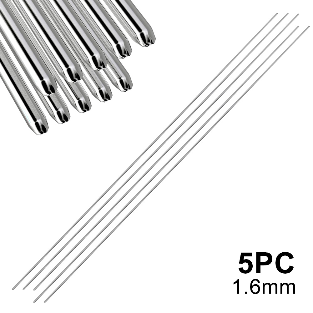 QUARKZMAN Aluminium volledig materiaal ronde staaf draaibank stang 6 mm x 305 mm voor doe-het-zelf handgereedschap 5 stuks