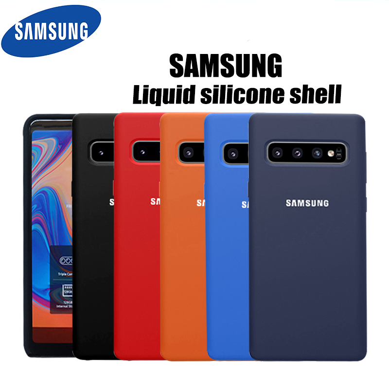 Samsung S10 Case Original Style Samsung Galaxy S10 S10+ S10e S10 Plus case Silicone Bottom Closed soft case Samsung S10 Cover