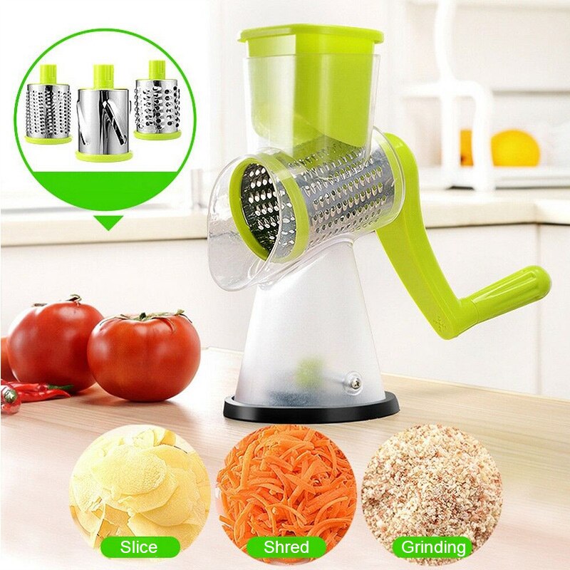 Nieuw Huishoudelijke Handleiding Groentesnijder Aardappel Fruit Snijden Snijden Salade Machine XSD88
