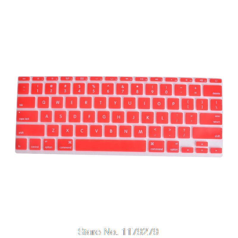 Silikon Tangentbordskydd US för Apple Macbook Air 11.6" A1370 A1465 - Vattentätt: Guld-