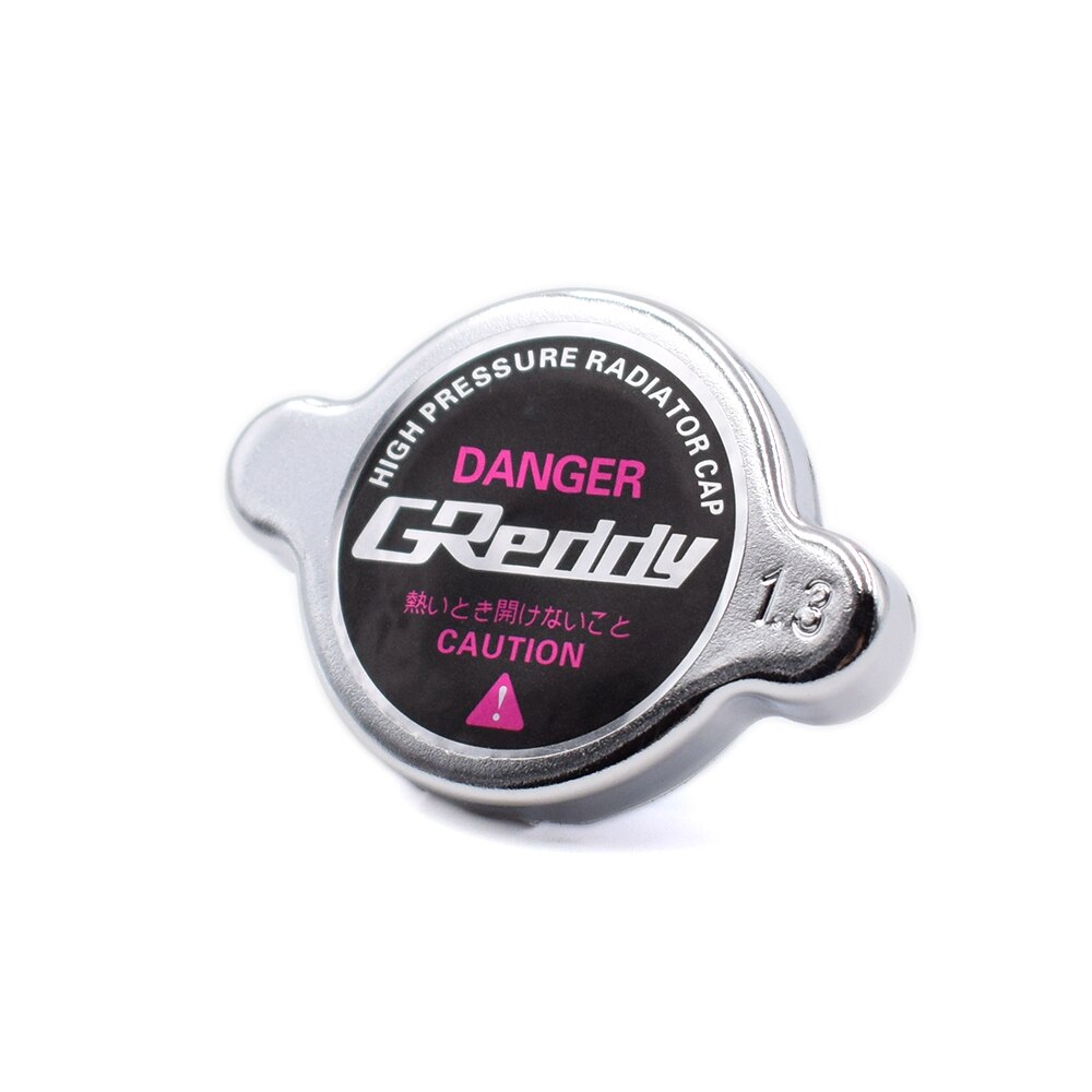 Wagen Styling Silber- GREDDI hoch Druck Kühler Deckel 1.3kg/cm Pro Universal-
