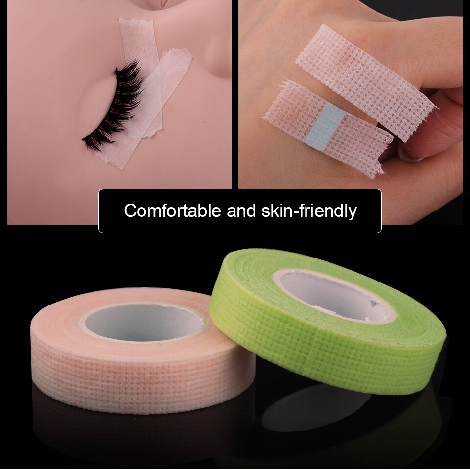Blue Tape Cutter Dispenser Adhesive Tape Holder Plastic Holder Grafting Eyelash Tape Cutter For Eyelashes Extension Makeup Tools