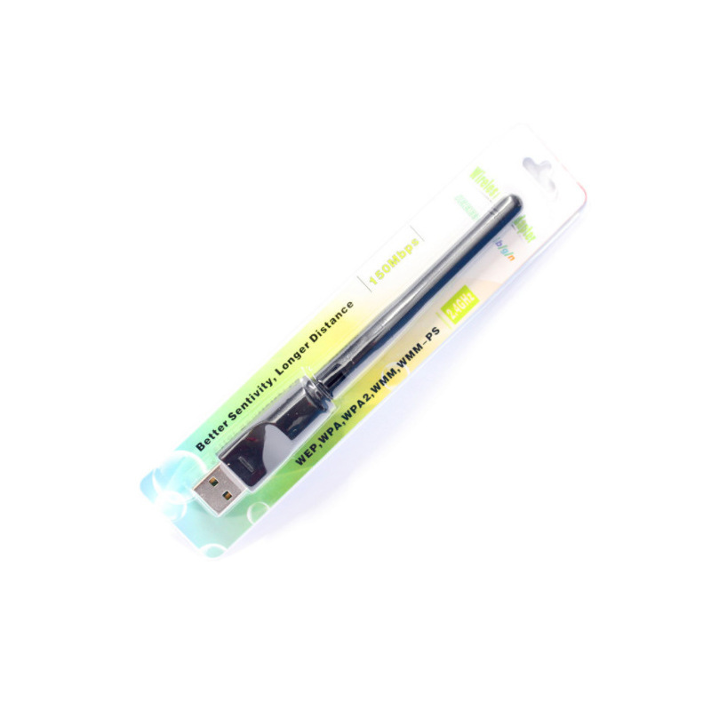 MT7601 Chip Wireless Network Card 2DB Large Antenna Set-top Box External Wifi USB Signal Receiving Transmitter 150Mbps