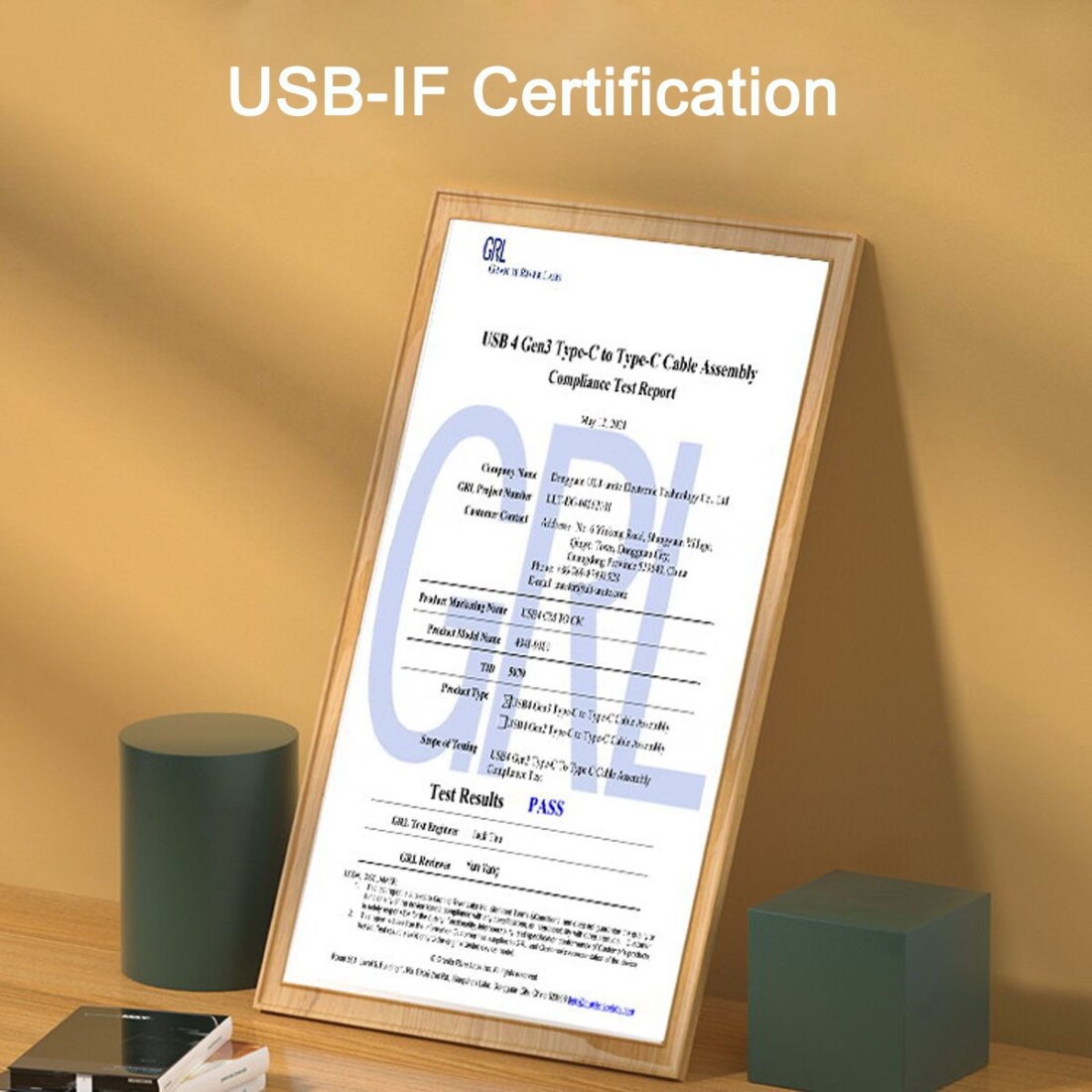 Chenyang Thunderbolt USB-C TypeC Male to Thunderbolt USB-C TypeC Male USB4 Cable Compatible with Thunderbolt3/4 USB-IF Certified