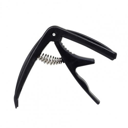 Professionelle Ukulele Capo 4 Saiten Hawaii Gitarre Kapodaster Single-übergeben Schnell Ändern Ukelele Capo Gitarre Zubehör Teile: Schwarz