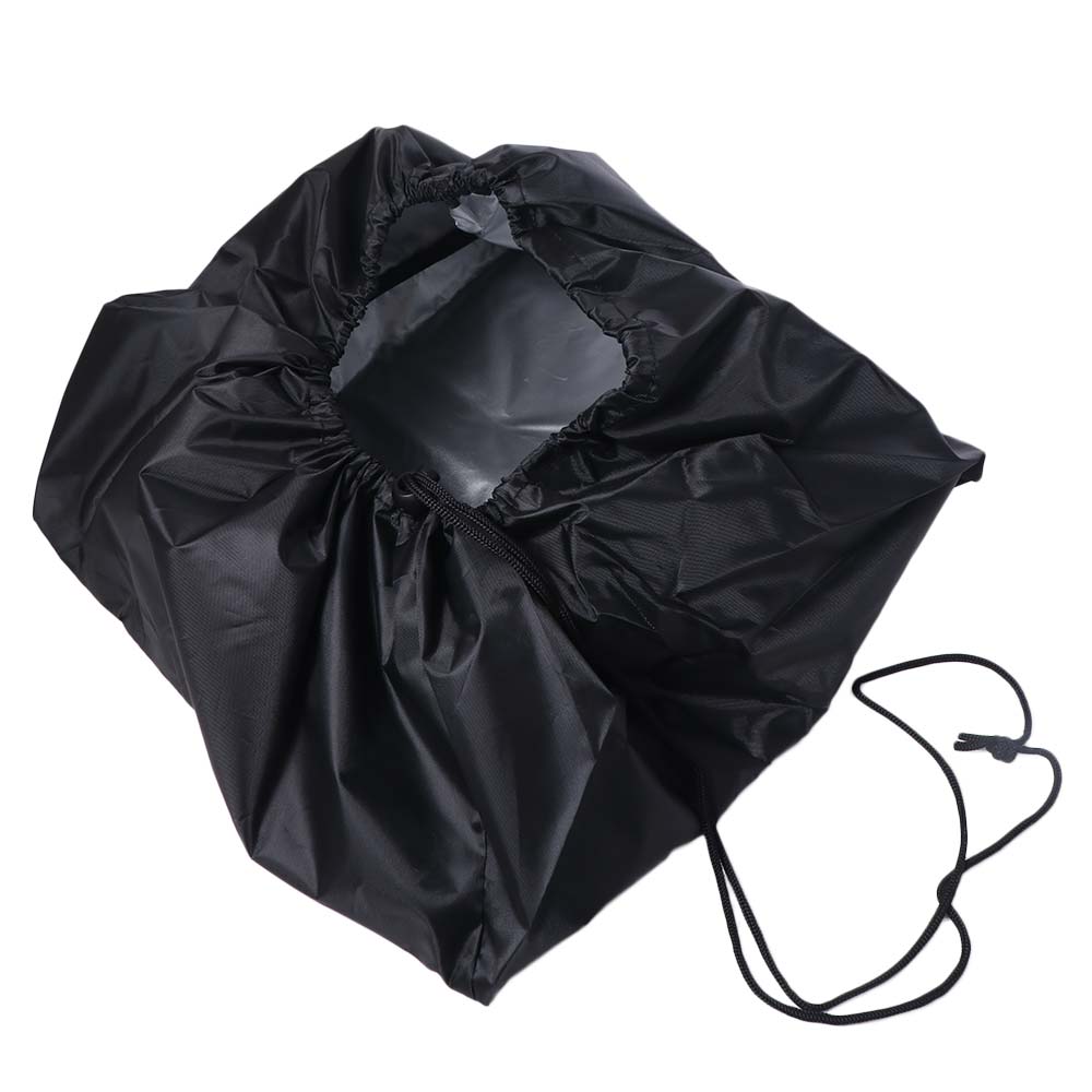 Capa protetora para projetor com cordão, à prova d'água, para projetor de teto, à prova de poeira, preta, fácil de dobrar.: Default Title