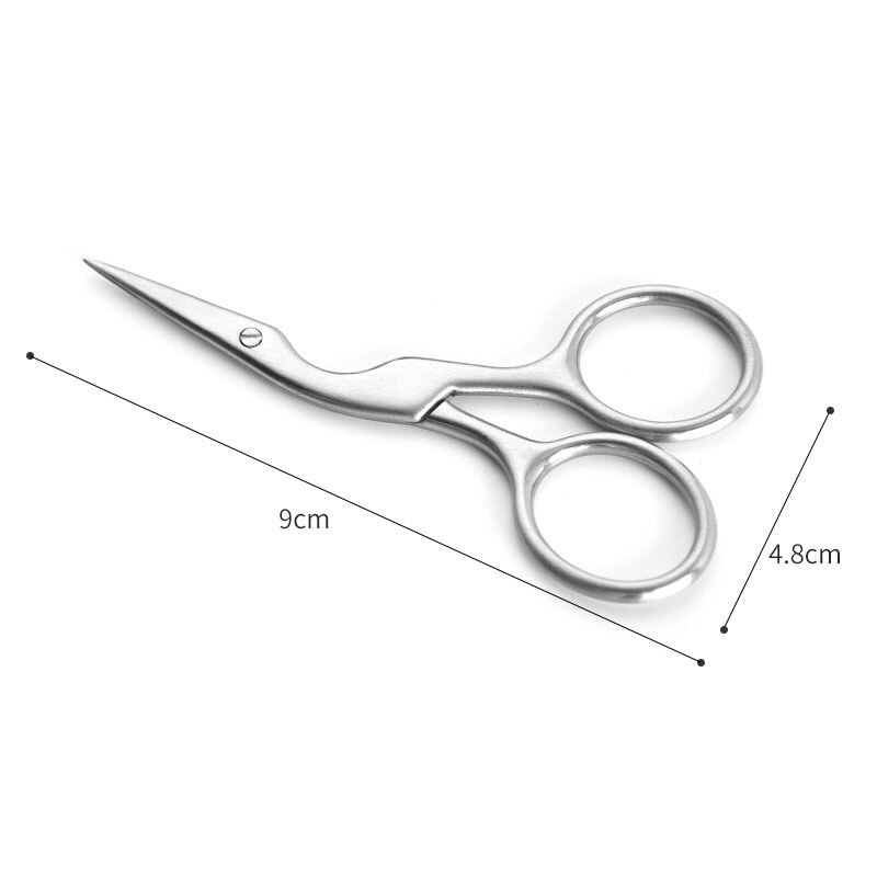 thumbnail image 2 of Stainless Steel Elbow Scissors – Embroidered / Curve – 9.7cm / 12cm – Small Curve Scissors 2 of 4