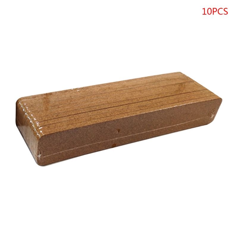 10pcs Frameless Self Adhesive Cork Strips Board for Classroom Office School Home