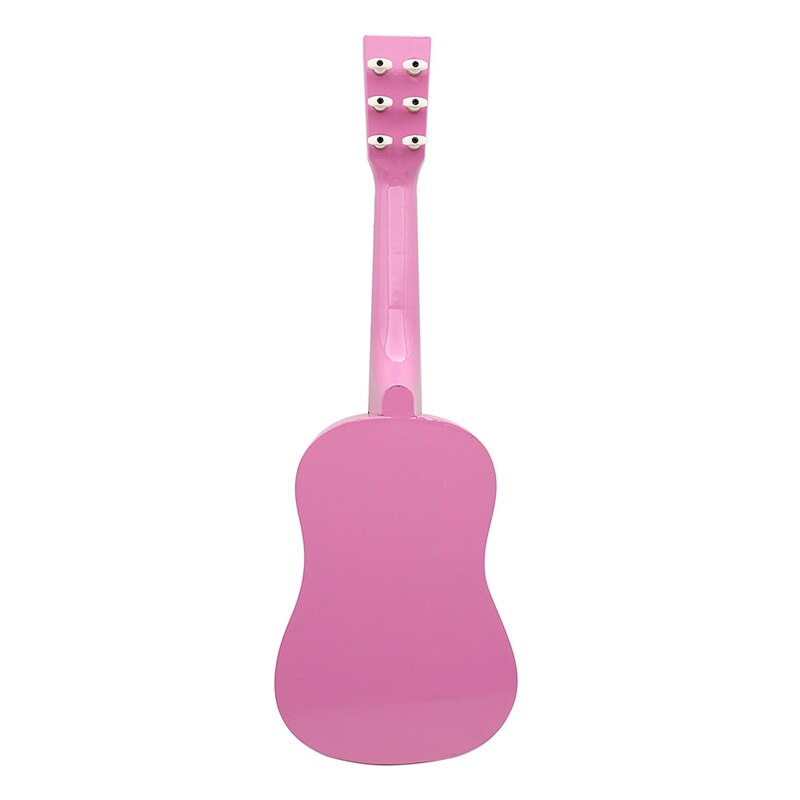 23 tums basswood akustisk gitarr 6 strängar liten mini gitarr med gitarr plock strängar för barn barn nybörjare