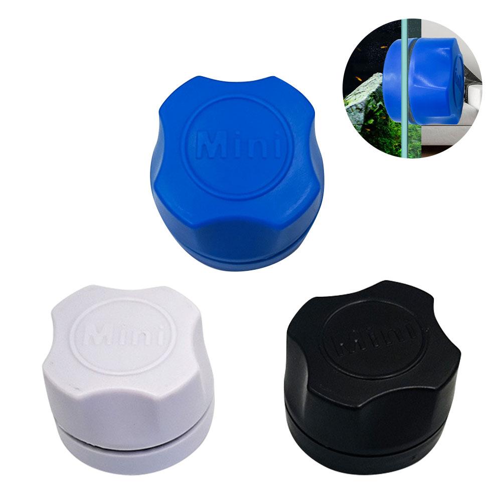Aquarium Magnetische Borstel Glas Drijvende Algen Schraper Curve Glas Cleaner Mini Scrubber Tool Aquarium Glas Schoonmaken Magneet