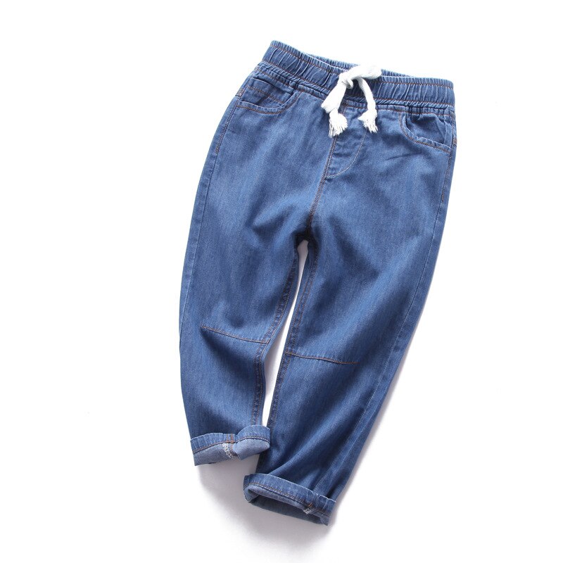 Jeans de Cowboy pour bébés filles | Vêtements en Denim, taille élastique, pour enfants de 2-3-4-5-6 ans,