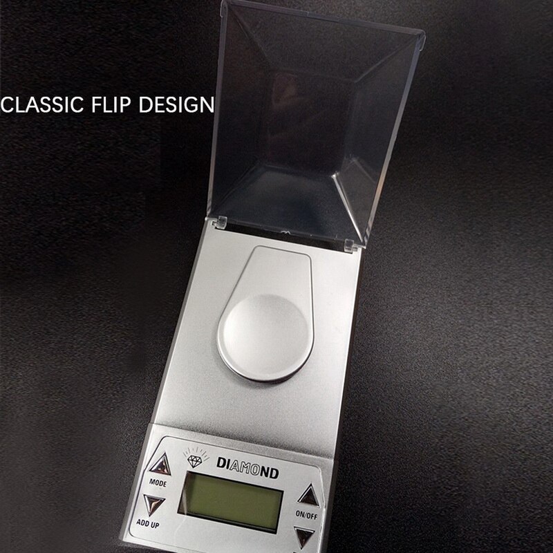 Pocket Scale Lab Gold Jewelry Balance Backlight Weight Gramt 50/20/10G 0.001g Hight Precision LCD Jewelry Scale No Battery