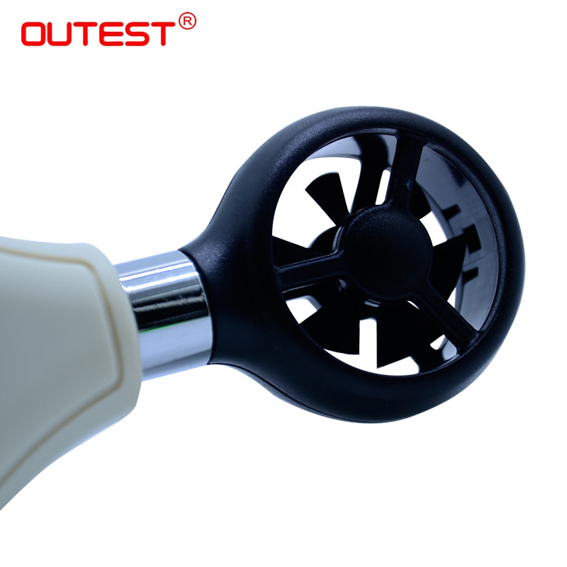 GM816A Lcd Digitale Hand-Held Wind Gauge Meter Meet Anemometer Thermometer 30 M/s (65MPH) snelheid Meetinstrument