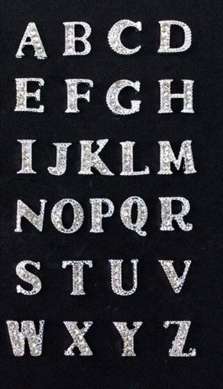 14 Vellen Letter Hars Stickers, Kalolary Zilver Goud Cijferstickers