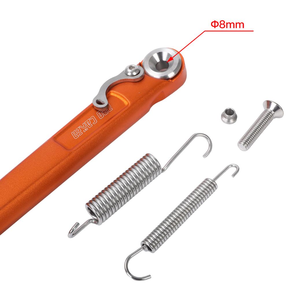 NOBIMOTO-support latéral de stationnement béquille + ressort moto CNC alliage forgé pour EXC EXC-F XC XC-F XC-W EXC-R XCF-W EXCF XCW XCR-W