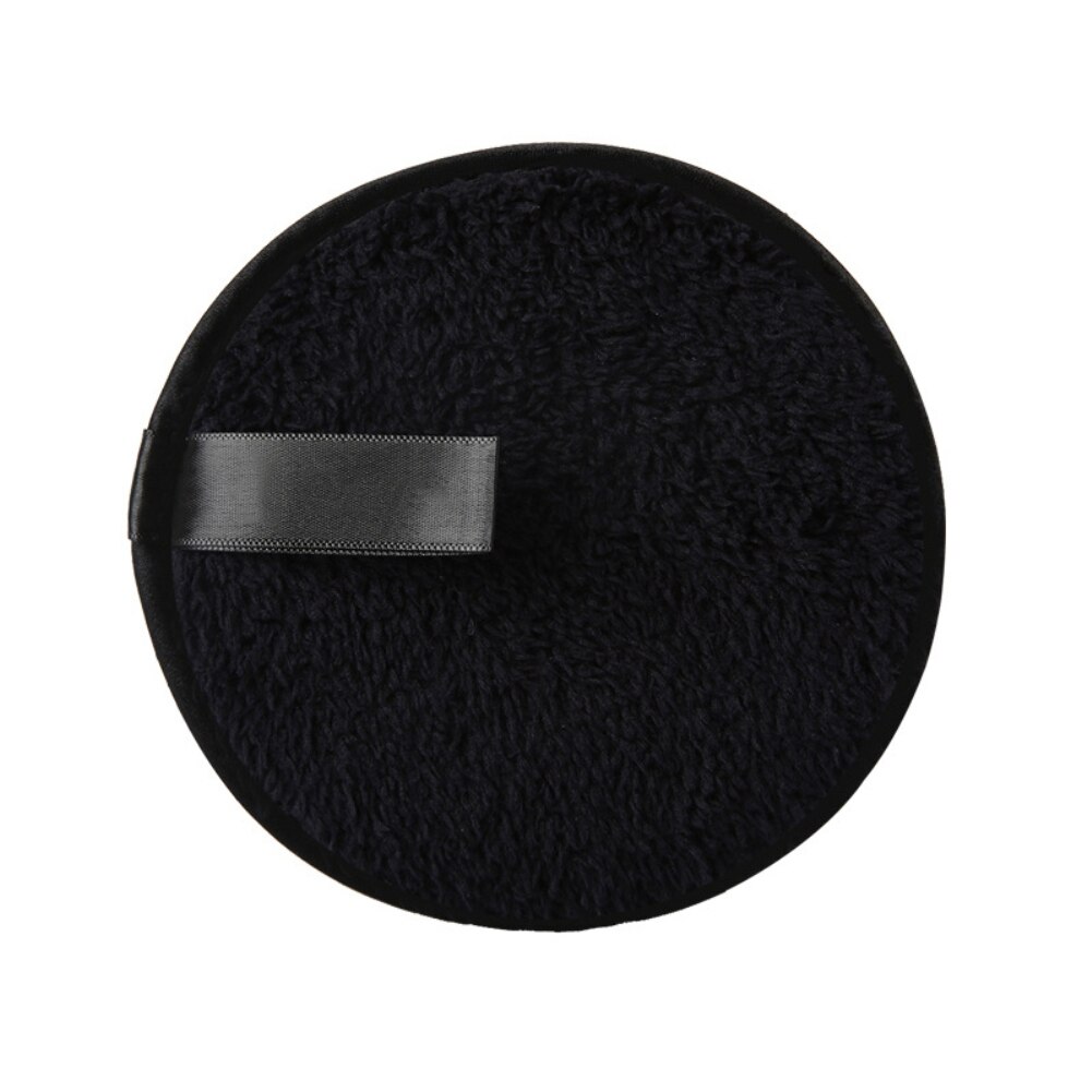 Kaksipuolinen meikinpoistosieni kasvojen pesusieni puhdistus puuvilla räpytys uudelleen käytettävä märkä sieni kasvojen puff kosmeettinen työkalu: 3