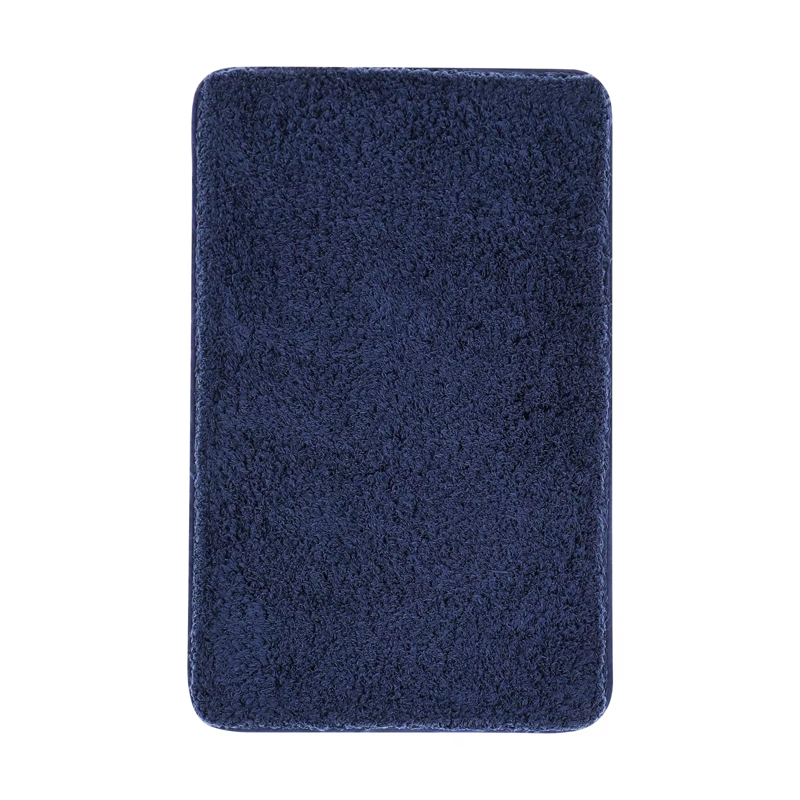 Badeværelsestæppe skridsikre bademåtter absorberende badeværelsesmåtte blød mikrofiber fodmåtte fluffy plys shaggy badeværelsestæpper og gulvmåtter